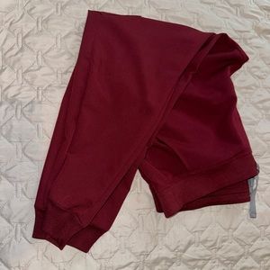 Figs, Zamora Jogger Scrub Pants, Burgundy